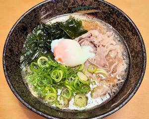 月見肉そば