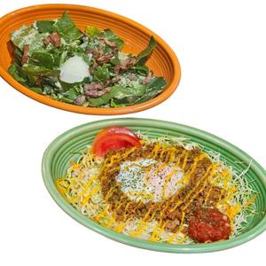 タコライス&カメハウスサラダのセット