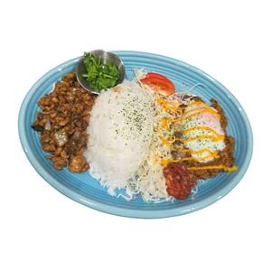ガパオとタコライスのスペシャルワンプレート