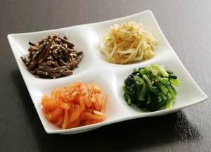 ナムル Korean style assorted appetizer 