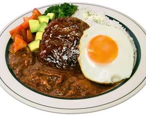 ロコモコ・焙煎カレー