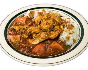 ガーリックトマト・香草チキンカレー