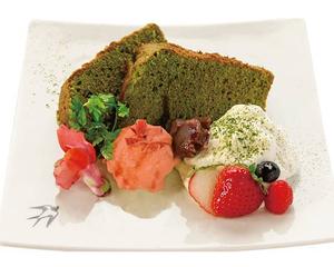 抹茶シフォンケーキ