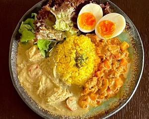 あいがけカレー2種