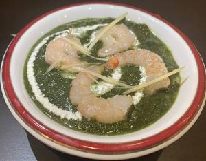 ほうれん草プラウンカレー Spinach Prawn Curry