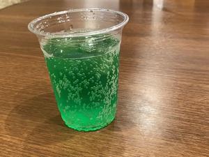 ステーキハウス テキサス メロンソーダ