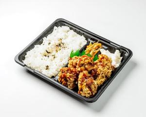 唐揚げ弁当(にんにく醤油ソース)