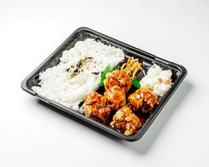 唐揚げ弁当(韓国風甘辛ソース)