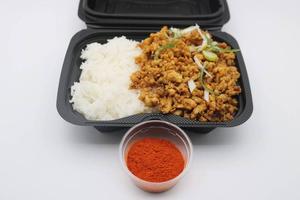 Spicy minced curry riceスパイシーメンチカレーライス