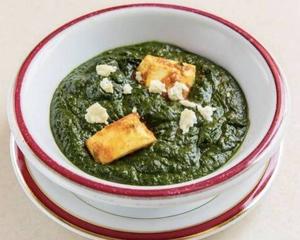 ほうれん草パニールカレー Spinach Paneer Curry