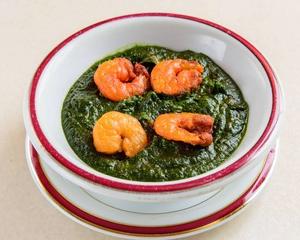ほうれん草プラウンカレー Spinach Prawn Curry