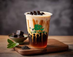 黒糖紅茶タピオカミルクティー(Mサイズ) -Brown Sugar Black Tea Pearl Milk Tea
