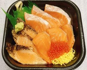 丼丸 サーモンスペシャル丼