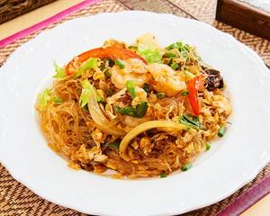 エビと春雨の炒め Shrimp ＆ Glass Noodle Stir-Fry