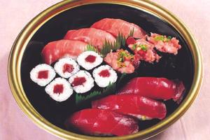 【本マグロ】本マグロづくし寿司セット(赤身・中トロ)