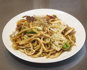 焼きうどん Fried Udon Noodles