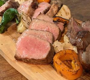 豚肩ロースの炭火焼き 200g ハニーマスタードソース