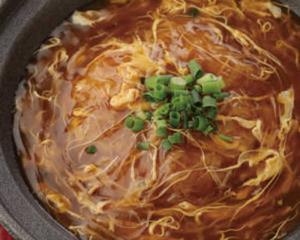 ふかひれ入りあんかけチャーハン