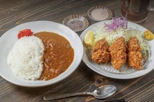 ひれかつカレー