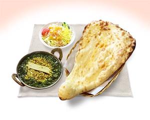 サグキーマカレーセット Sag Keema Curry Set