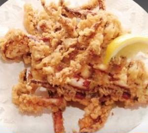 イカゲソの唐揚げ