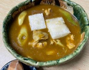 もちカレーうどん