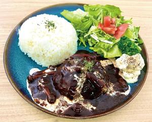 煮込みハンバーグプレート
