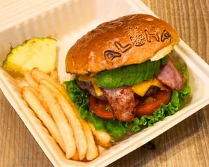アボカドベーコンチーズバーガー