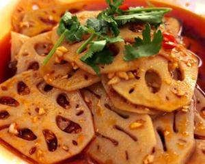 ピリ辛レンコンの和え物 Spicy Lotus Root Salad 拌藕片