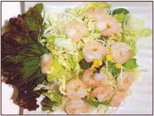 {130} サンティスペシャル海老サラダ Shanti Special Prawn Salad
