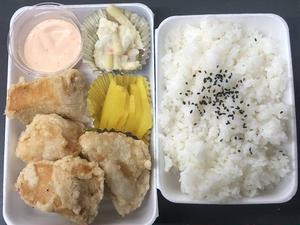 メンマヨ唐揚げ弁当 (むね)