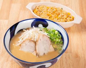 広島中華そば ミニチャーハンセット  Hiroshima Ramen  Mini Fried Rice Set