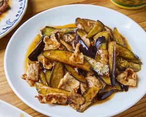 ナス豚肉ピリ辛炒め Eggplant ＆ Pork Spicy Stir-Fry