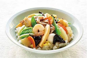 中華丼(什盖) Chinese-Style Rice Bowl