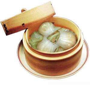 エビ餃子3個 (仁子3个)Shrimp Gyoza Dumplings