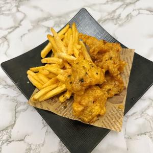 韓国ハニーバターチキン＆シーズニングポテト