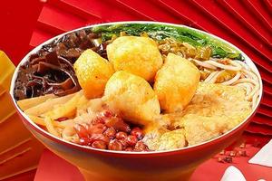 豆腐泡螺粉～油揚げ入りルオスーフェン