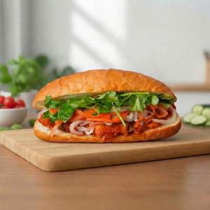 鯖(サバ)トマトバインミー | Mackerel ＆ Tomato Banh Mi