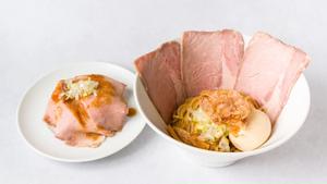 油そば+ミニチャーシュー丼セット