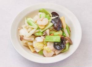海鮮塩あんかけ炒飯