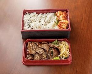 国産黒毛和牛の上カルビ弁当