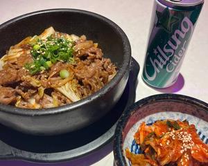 プルコギ丼セット