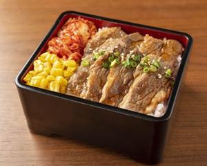 薄切り牛カルビ焼肉弁当(100g)