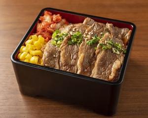 薄切り牛カルビ焼肉弁当(150g)