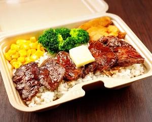 バターステーキオーバーライス(100g)