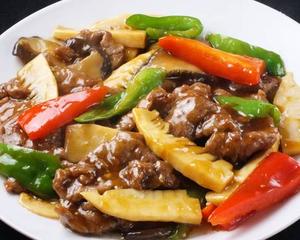 牛肉のオイスターソース炒め 牡蠣油牛肉
