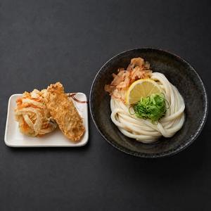 定番天ぷらうどんセット