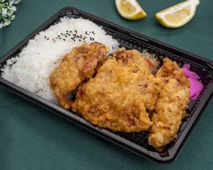 とり天弁当4個 Chicken Tempura Bento Box