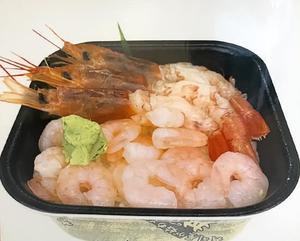 丼丸 エビ二色丼