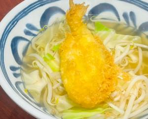あごだしふぐ天らーめん